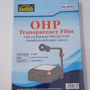 Film chiếu A4 SureMark SQ-6633 OHP Transparency Film / Phim chiếu A4 SureMark SQ-6633
