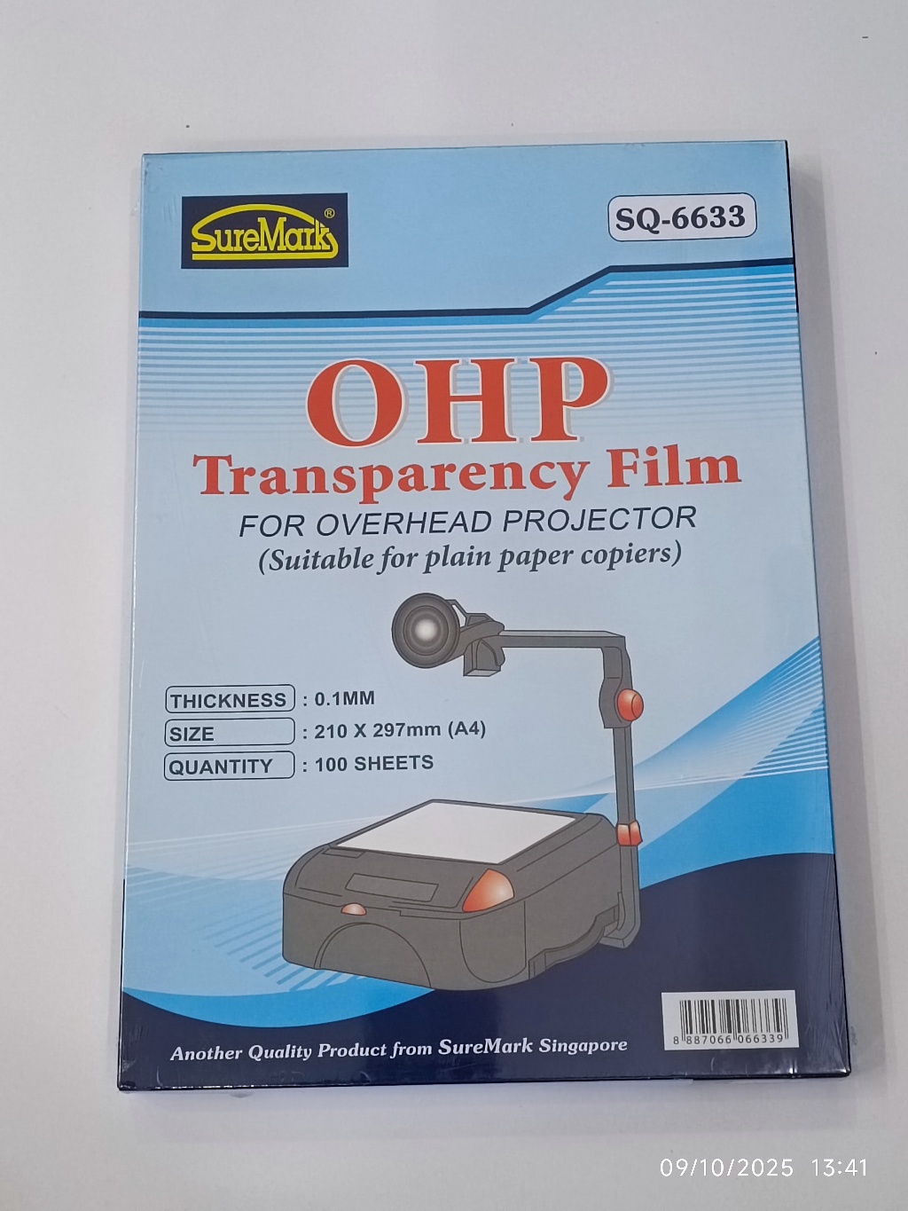 Film chiếu A4 SureMark SQ-6633 OHP Transparency Film / Phim chiếu A4 SureMark SQ-6633