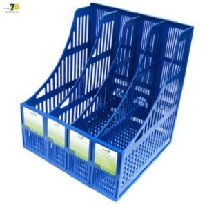 Khay đựng tài liệu nhựa 4 ngăn Xukiva / Kệ ráp 4 ngăn