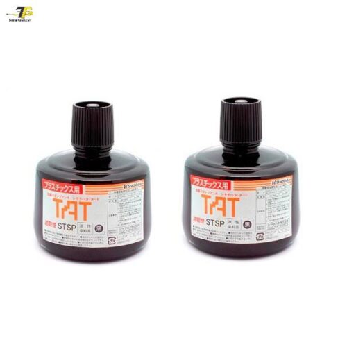 Mực TAT đóng lên nhựa STSP-1 / STSP-3 Shachihata Indelible Ink, black