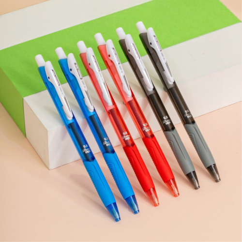 BÚT BI THIÊN LONG TL-095 (LARIS) – NGÒI 0.5MM VIẾT SIÊU ÊM, CÓ ĐỆM CAO SU CHỐNG MỎI TAY, THIẾT KẾ BẤM THÔNG MINH